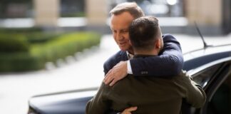 Зеленский выразил благодарность Дуде за поддержку Украины с начала полномасштабной войны