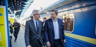 До Києва прибули міністр фінансів Німеччини та прем’єр Норвегії відео