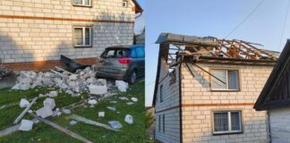 У Польщі пошкоджено житловий будинок через падіння російського дрона