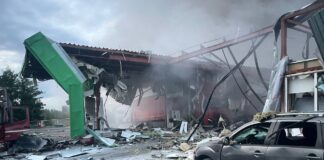 Росія атакувала дроном автозаправну станцію поблизу Полтави