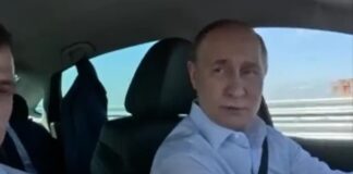 У Росії обвалилися продажі автомобіля для чиновників, який рекламував Путін