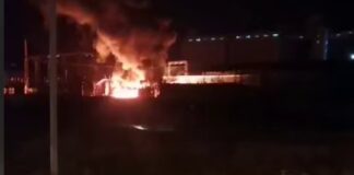 У Самарській області зайнялися залізнична і трансформаторна підстанції – відео