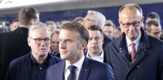 Європейці та Зеленський оцінять ситуацію і переговори за посередництва США, заявив Макрон