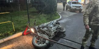 Українець намагався прорватися через кордон у Румунію на мотоциклі – відео