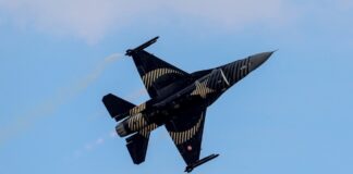 Турецькі F-16 збили безпілотник, який вийшов з-під контролю над Чорним морем