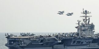 США заявили про знищення іранського "шахеда", який "агресивно" наблизився до авіаносця