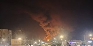 Удар по нафтобазі під Псковом: оборона не впоралася, з’явилося відео пожежі та моменту атаки