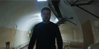 Зеленський поділився відео з бункера на Банковій, звідки Байден пропонував його евакуювати