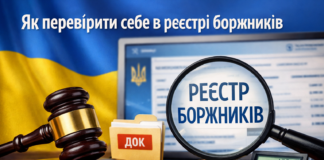 Как проверить себя в реестре должников в Украине реєстр боржників
