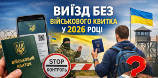 Чи можна виїхати без військового квитка 2026 виїзд за кордон без військового квітка