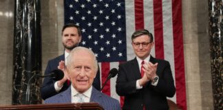 Король Чарльз у Конгресі США висловив "потужну підтримку Україні та її відважному народу"