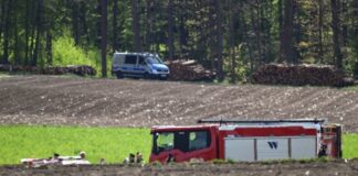 У Польщі 9 травня виявили розвідувальний дрон з кирилицею, який міг прилетіти з Росії, повідомляє RMF24